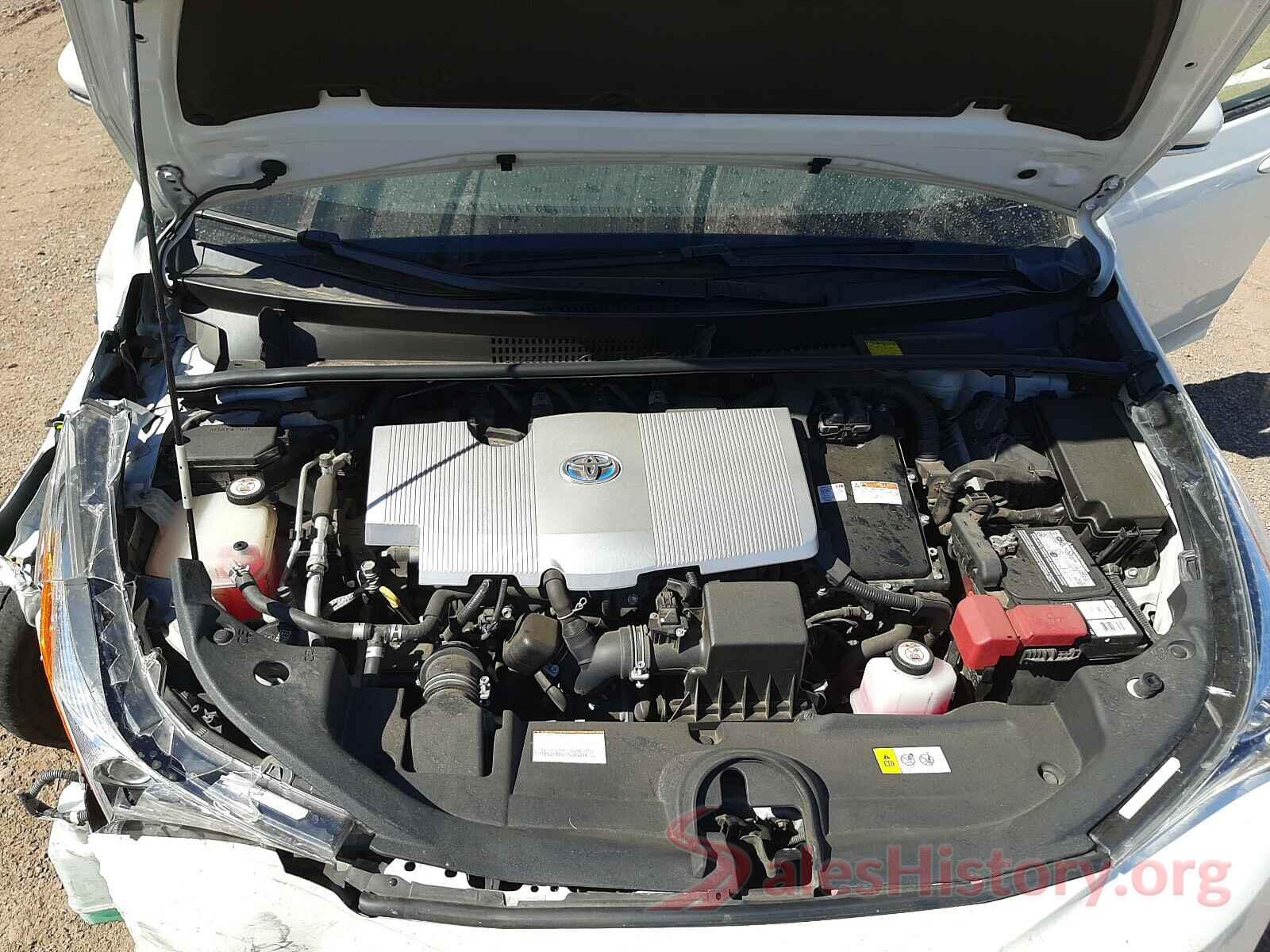 JTDKBRFU5G3022733 2016 TOYOTA PRIUS