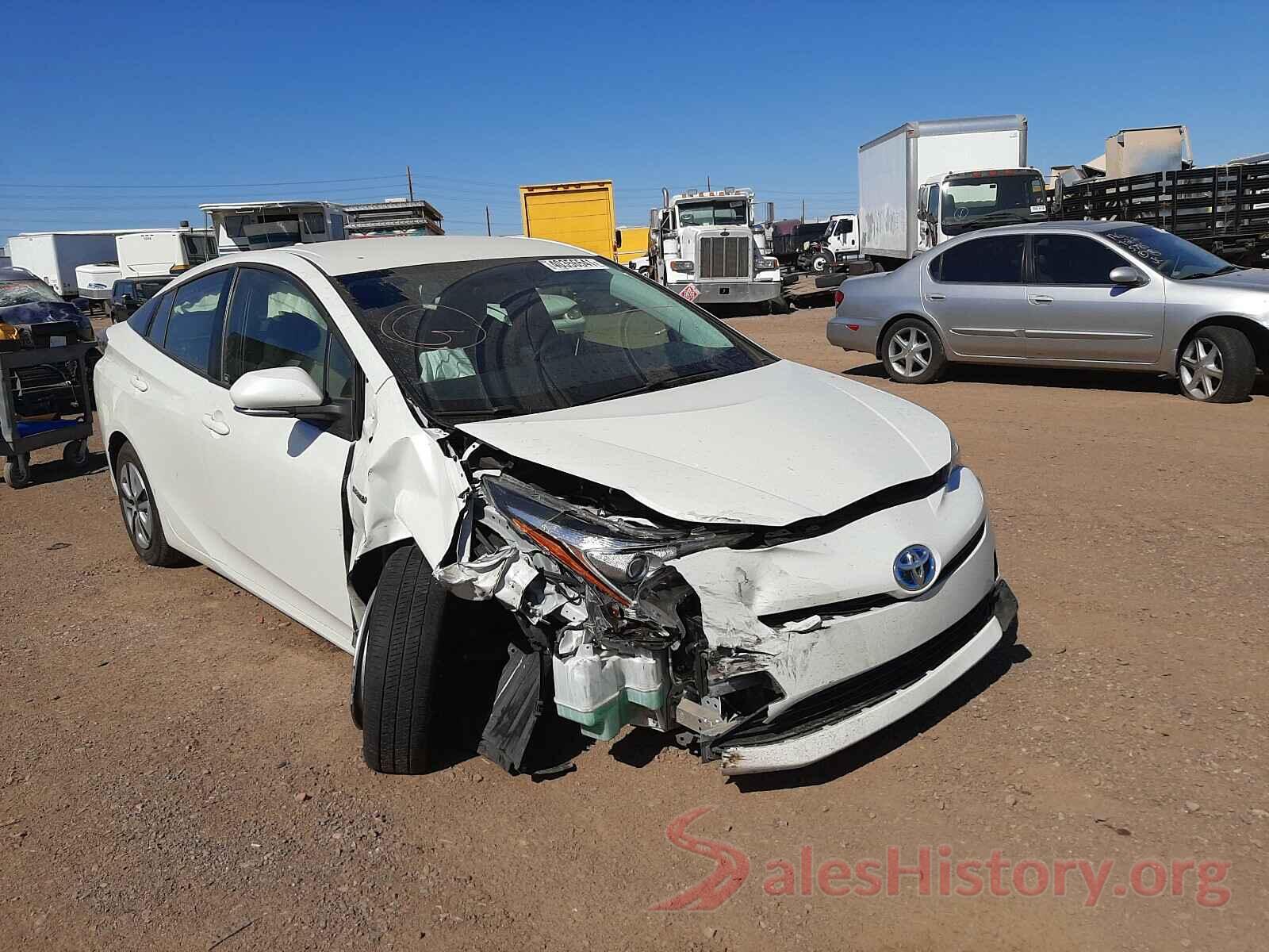 JTDKBRFU5G3022733 2016 TOYOTA PRIUS