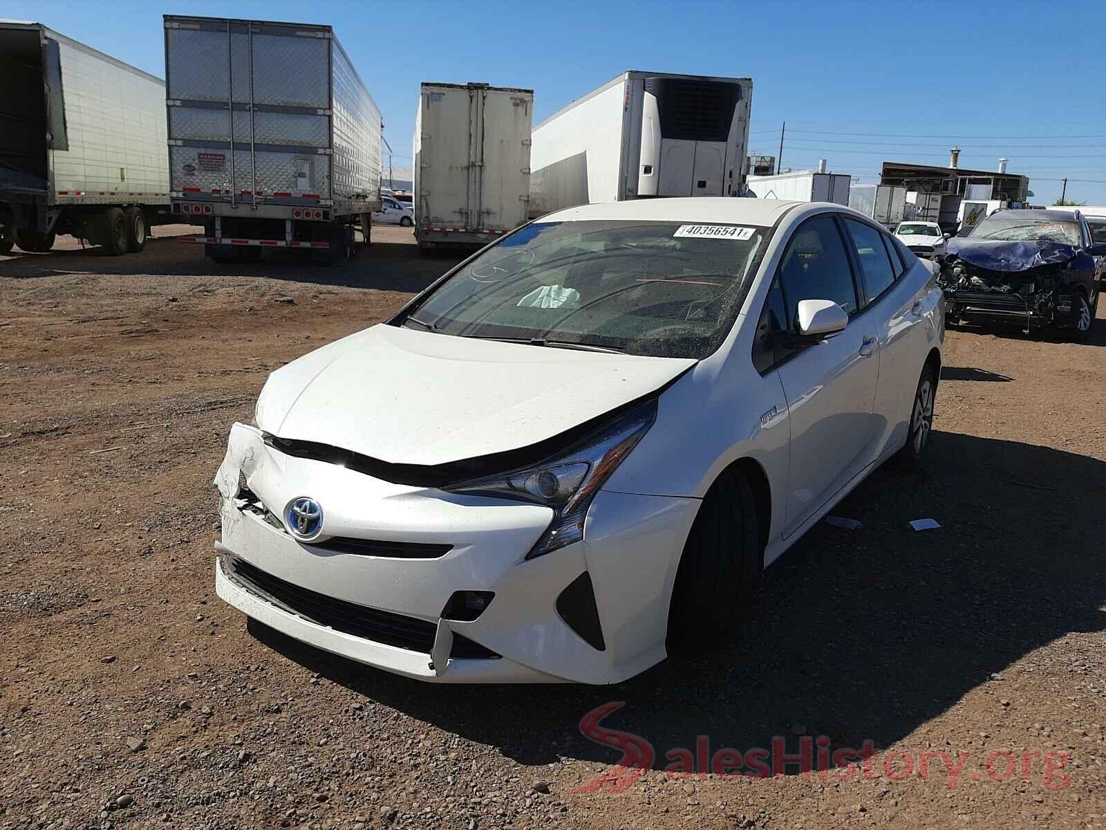 JTDKBRFU5G3022733 2016 TOYOTA PRIUS