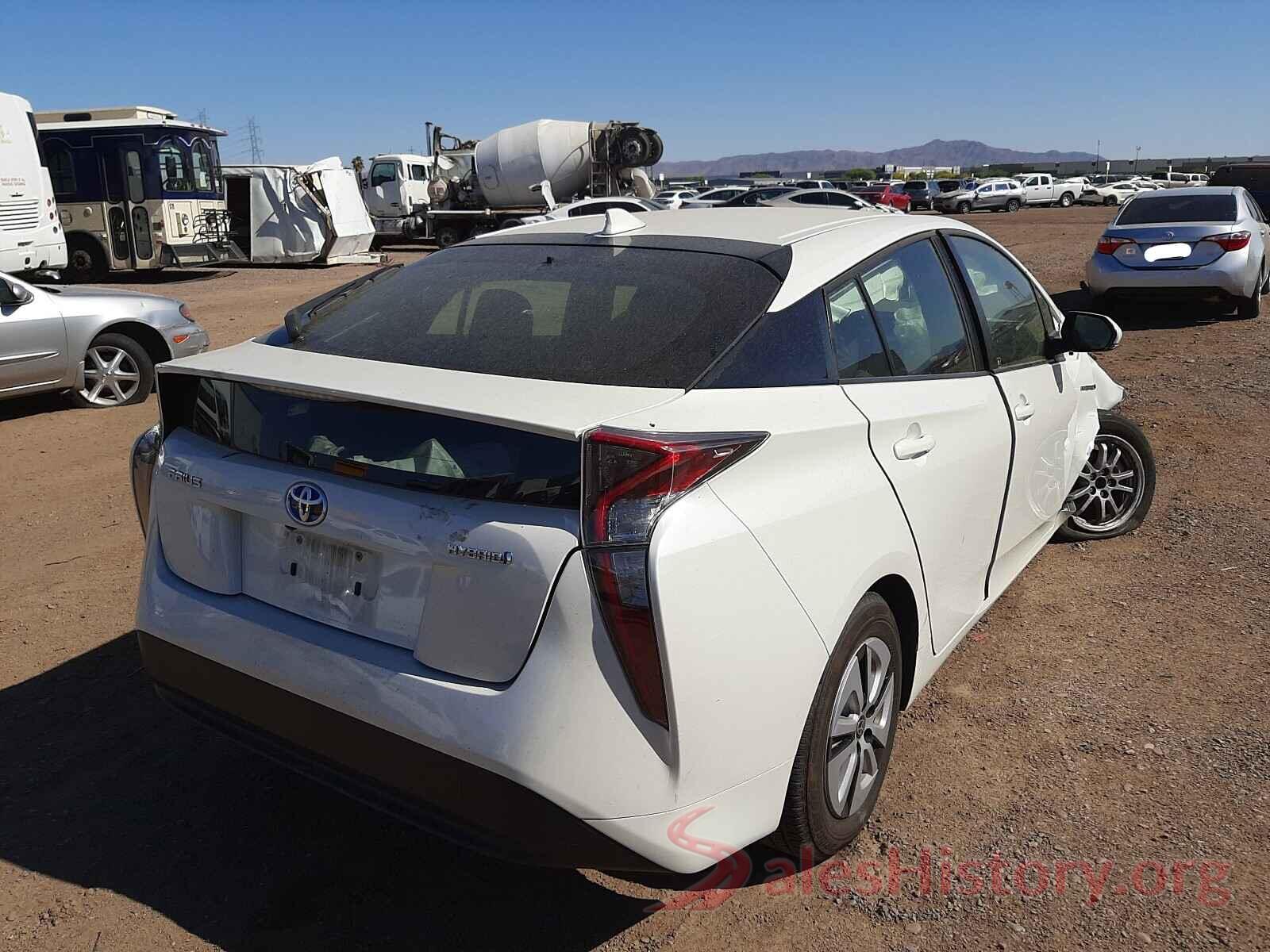 JTDKBRFU5G3022733 2016 TOYOTA PRIUS