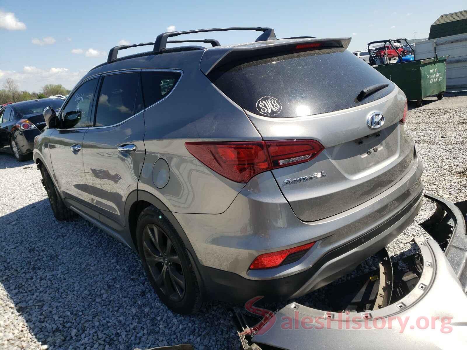 5XYZW4LA7HG446086 2017 HYUNDAI SANTA FE