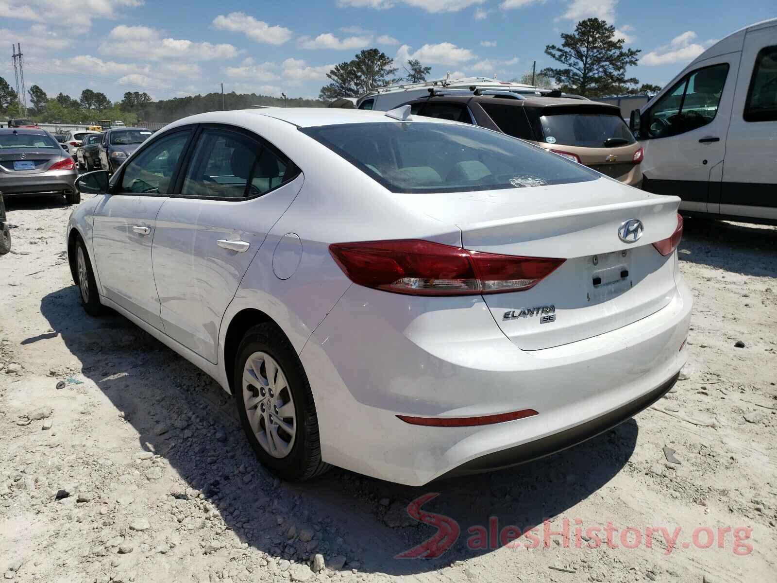 5NPD74LF6HH163531 2017 HYUNDAI ELANTRA