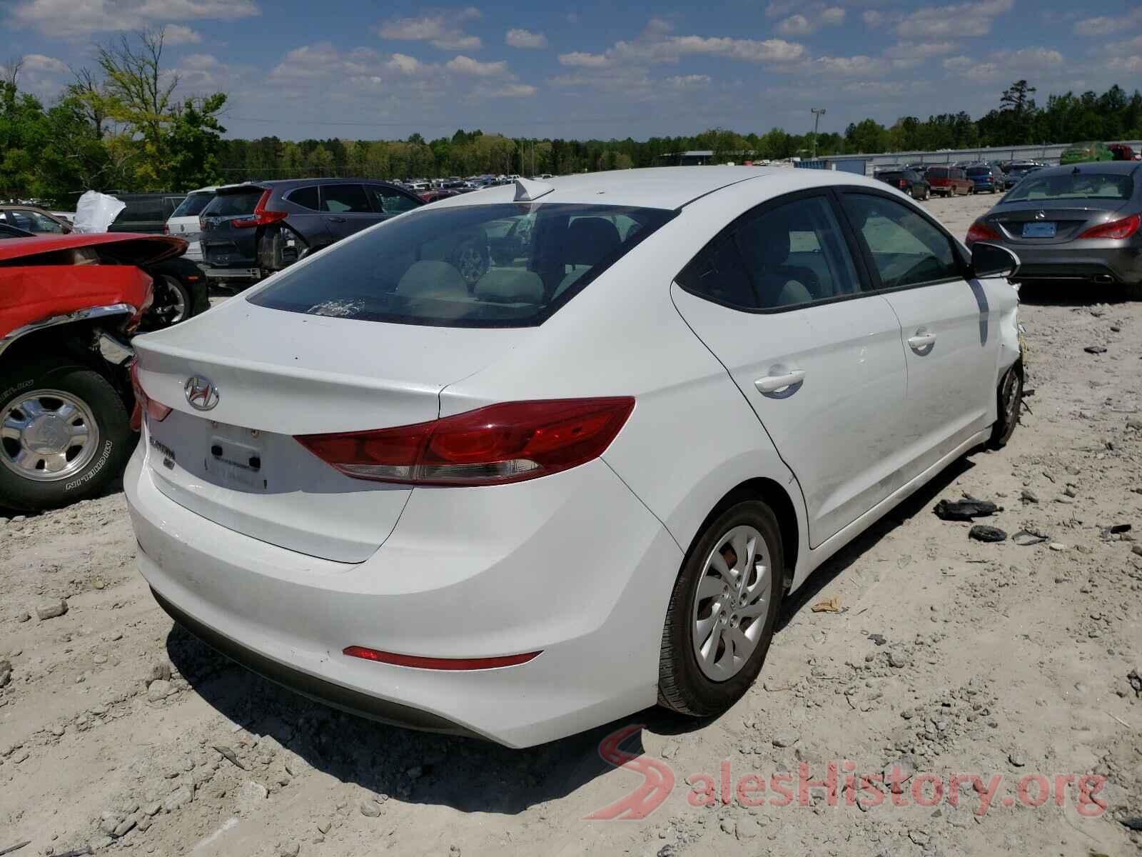 5NPD74LF6HH163531 2017 HYUNDAI ELANTRA