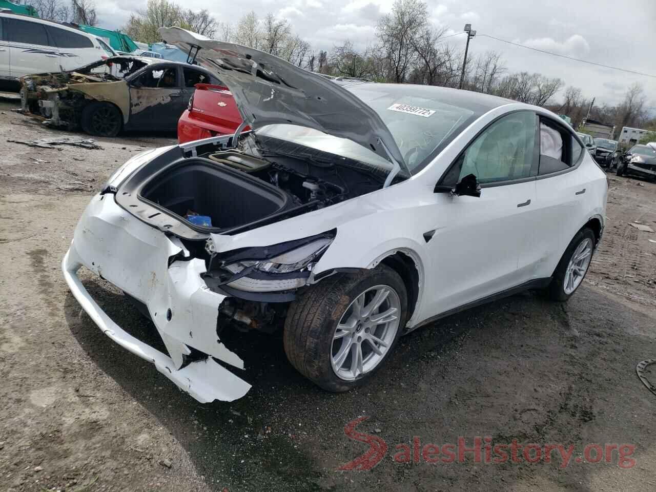 5YJYGDEE9MF085292 2021 TESLA MODEL Y