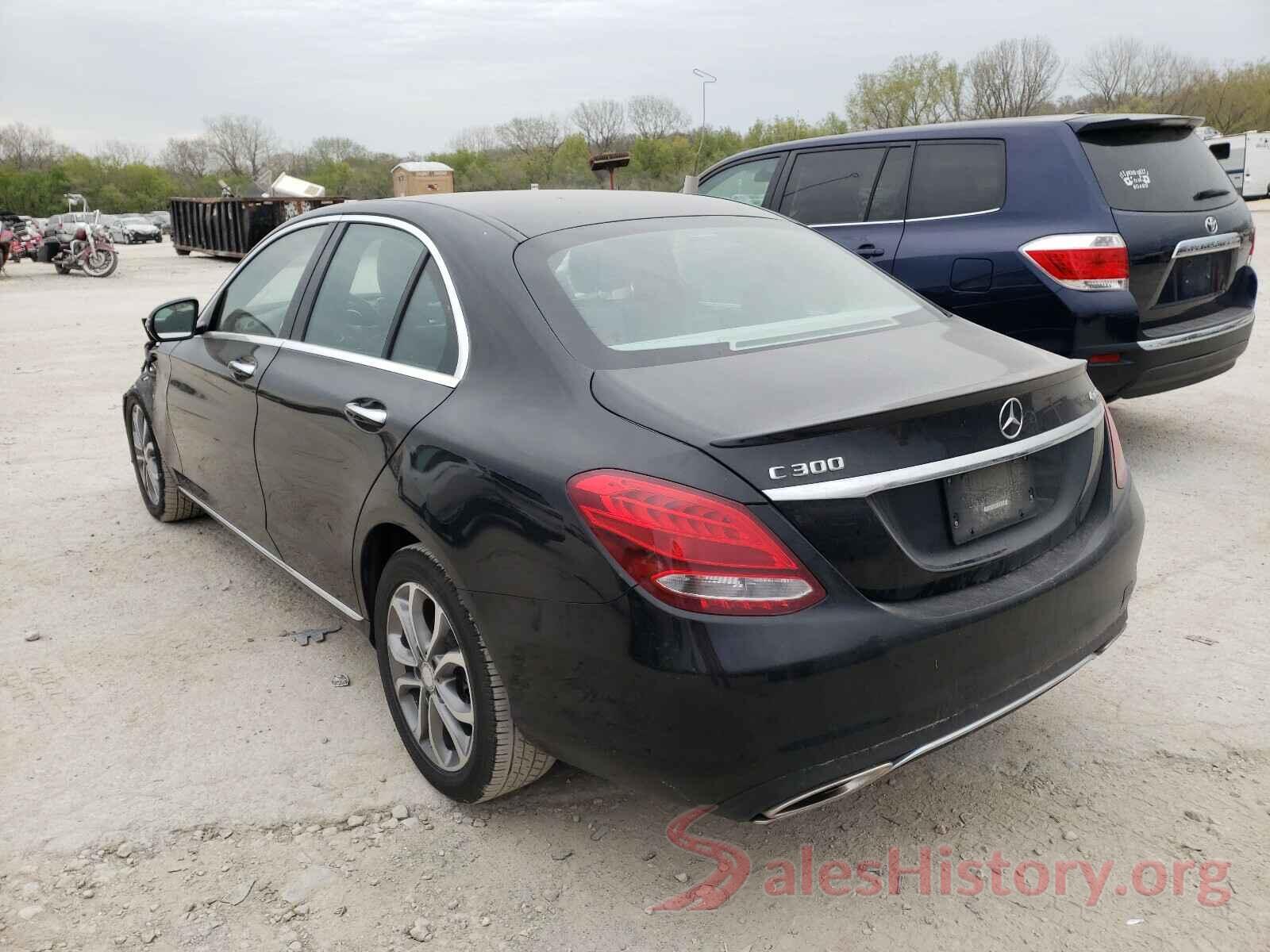 55SWF4KB2GU138373 2016 MERCEDES-BENZ C CLASS