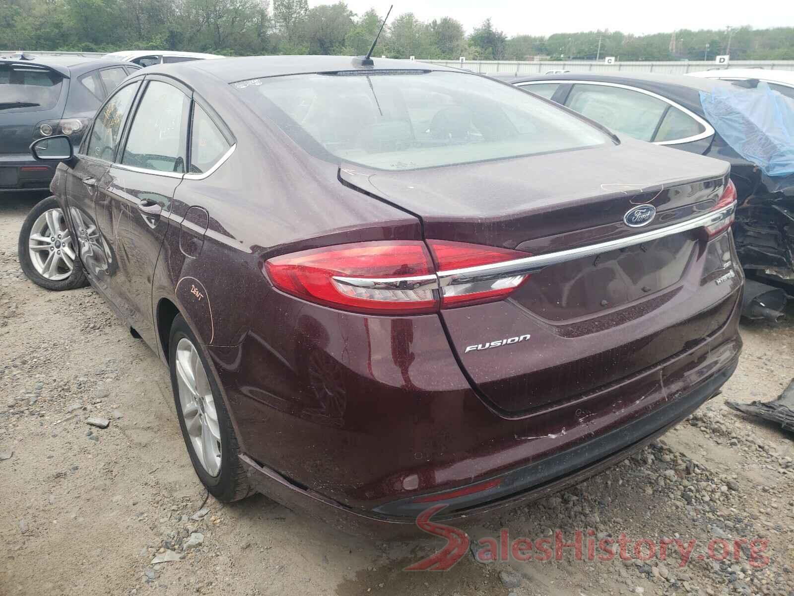 3FA6P0LU5JR164484 2018 FORD FUSION