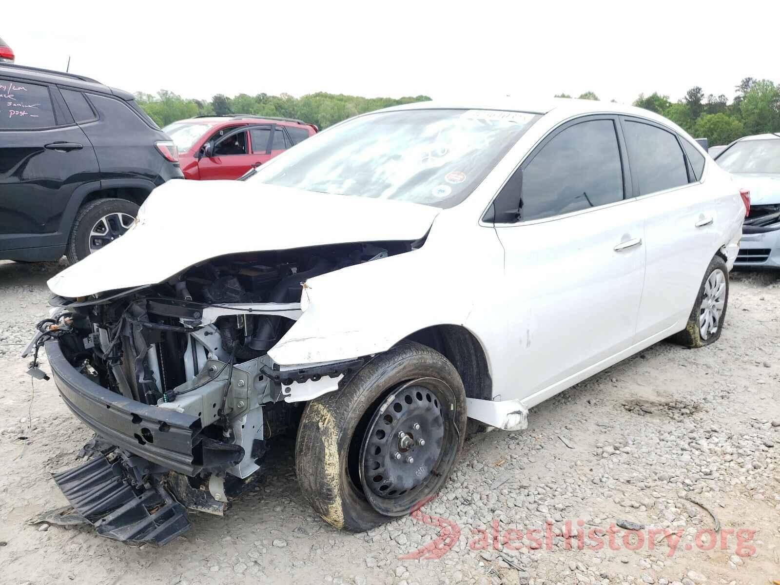 3N1AB7AP6KY227191 2019 NISSAN SENTRA