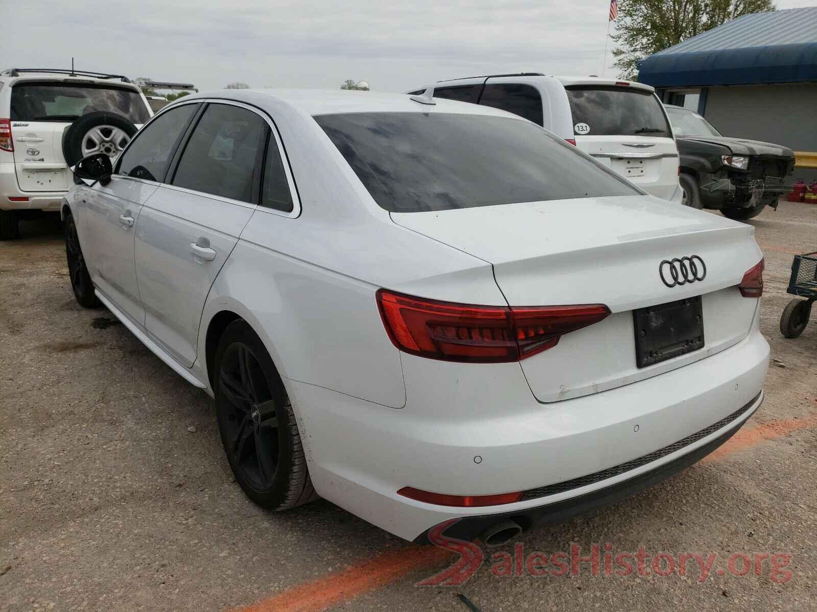 WAULNAF41HN013768 2017 AUDI A4