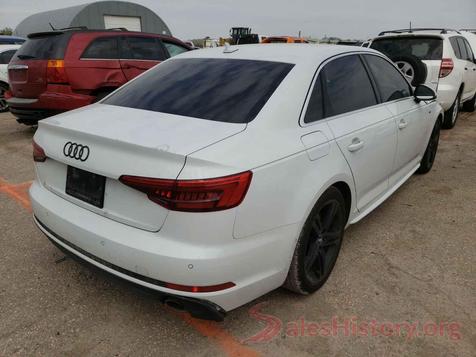 WAULNAF41HN013768 2017 AUDI A4