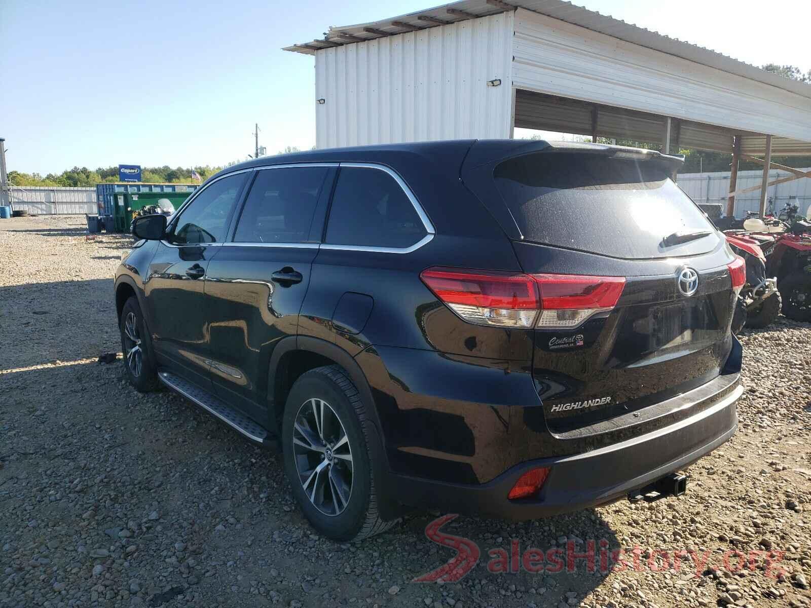 5TDZZRFH1KS346055 2019 TOYOTA HIGHLANDER