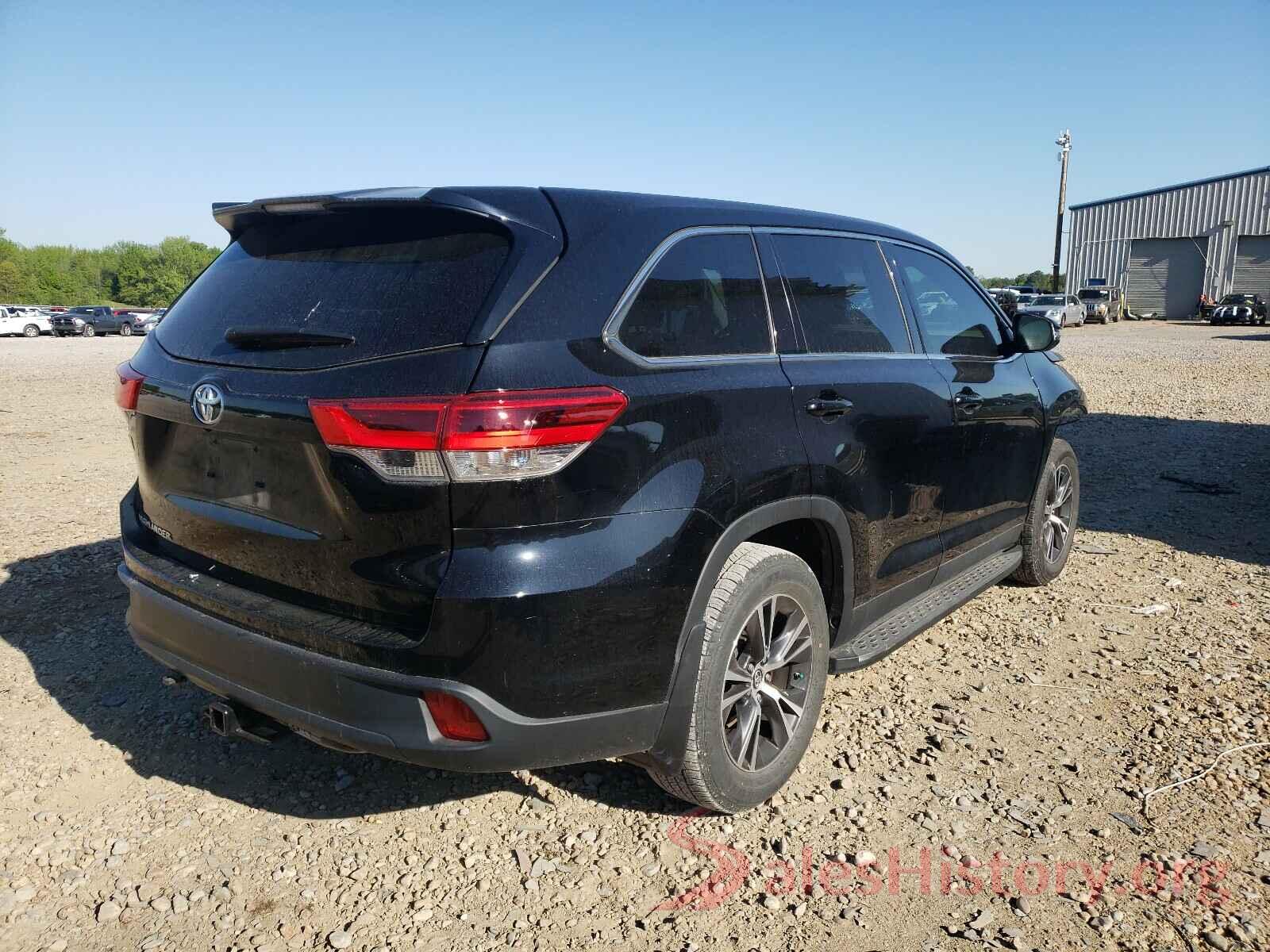 5TDZZRFH1KS346055 2019 TOYOTA HIGHLANDER