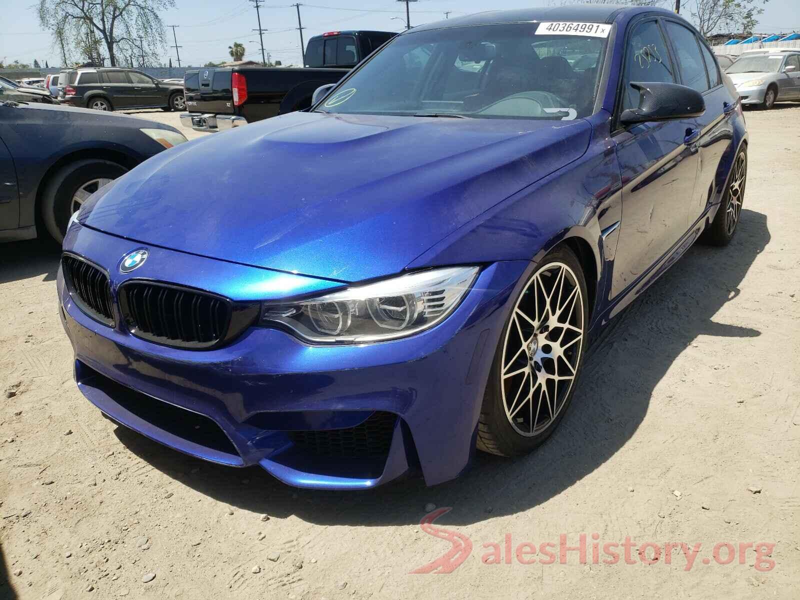 WBS8M9C57J5J78701 2018 BMW M3