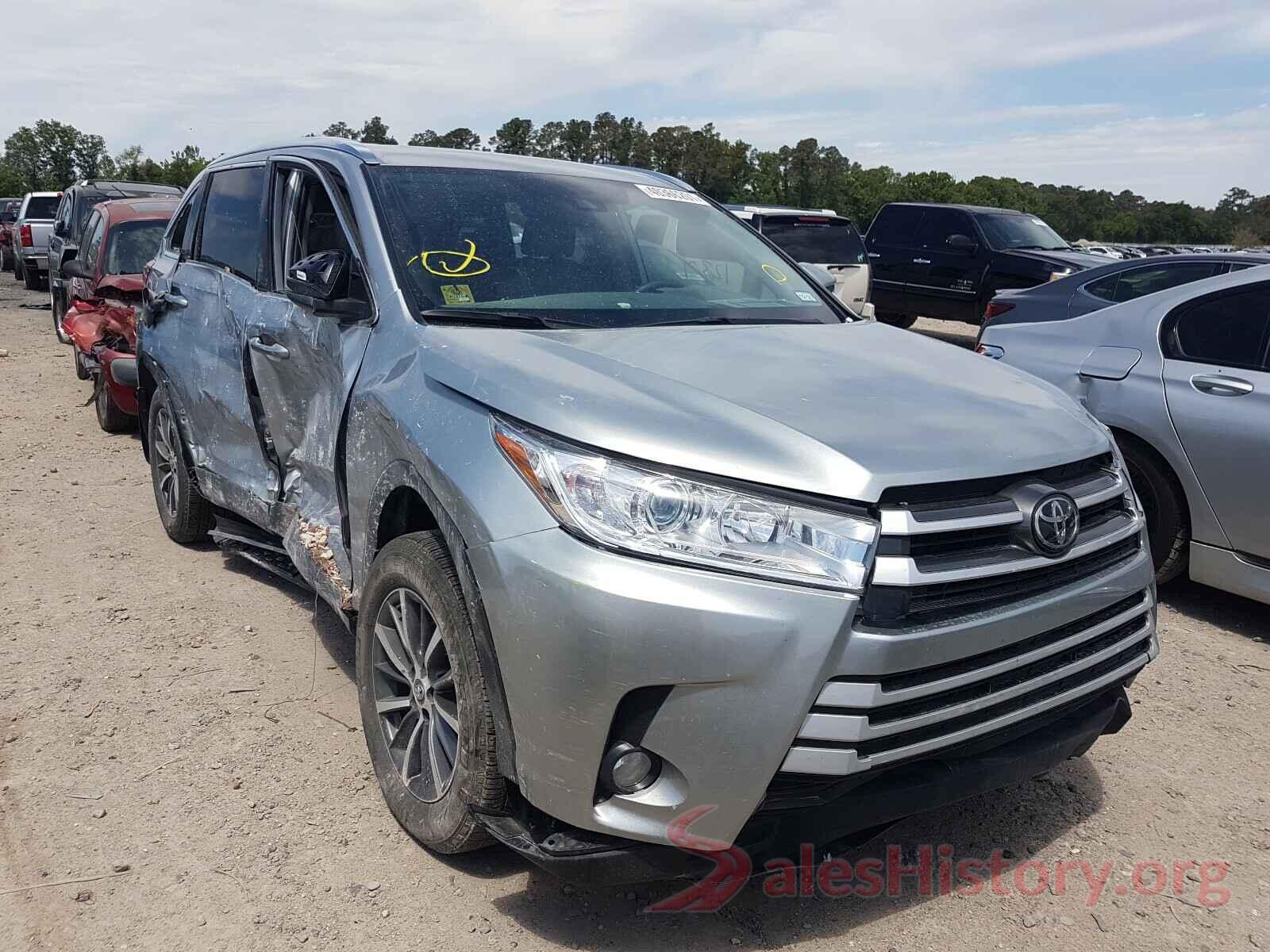 5TDJZRFH6KS623831 2019 TOYOTA HIGHLANDER