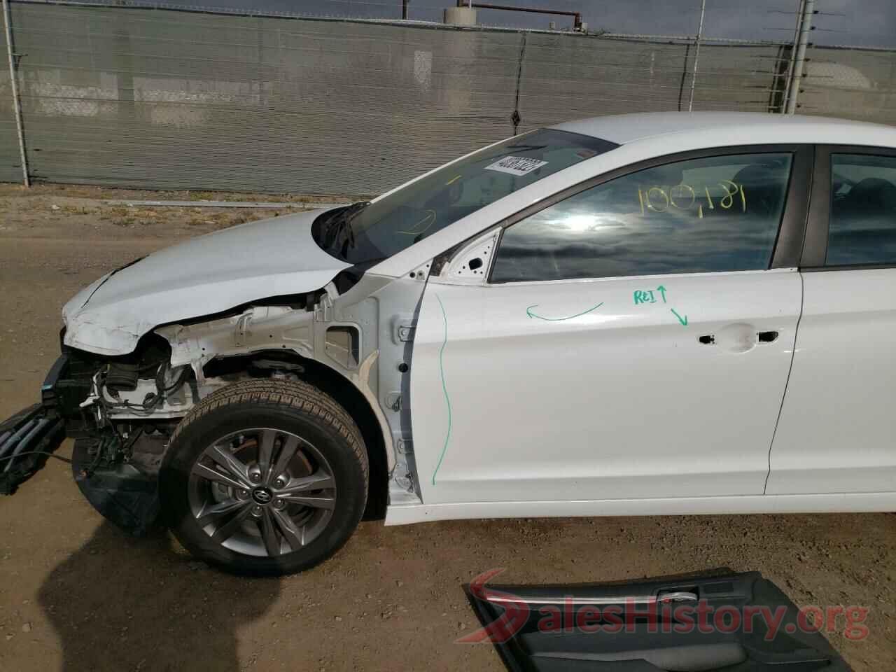 5NPD84LF0JH264485 2018 HYUNDAI ELANTRA