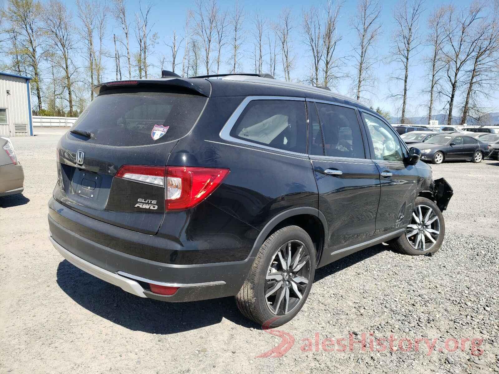 5FNYF6H07KB041240 2019 HONDA PILOT