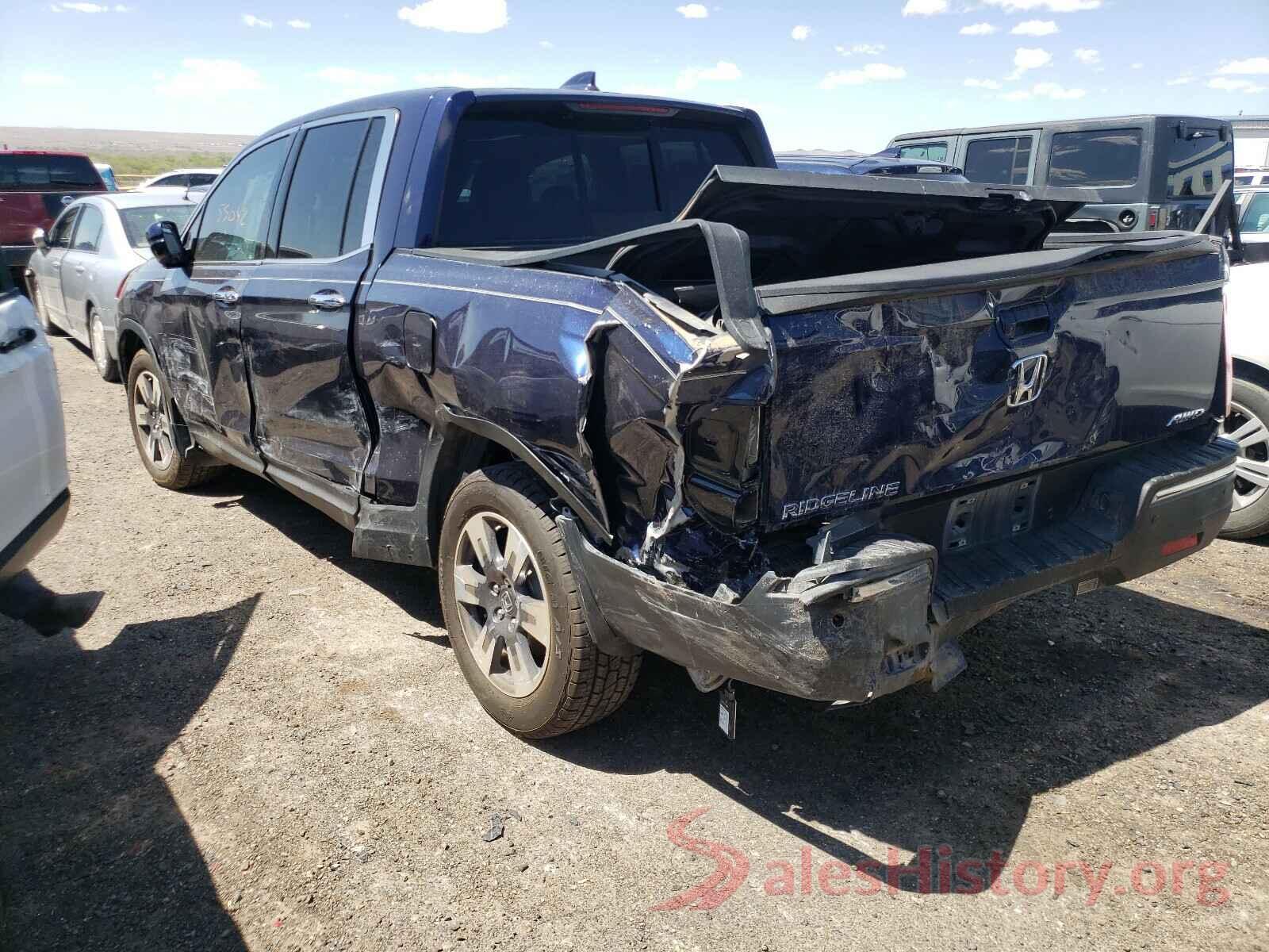 5FPYK3F72KB010527 2019 HONDA RIDGELINE