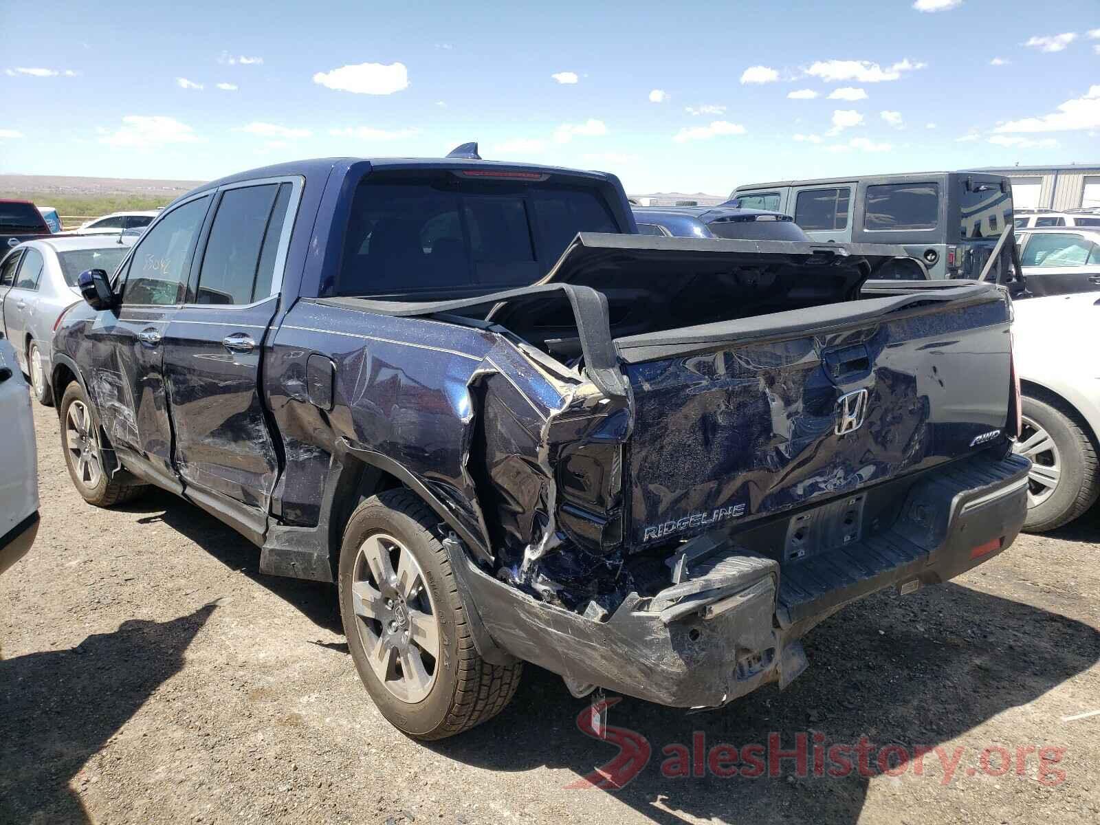 5FPYK3F72KB010527 2019 HONDA RIDGELINE