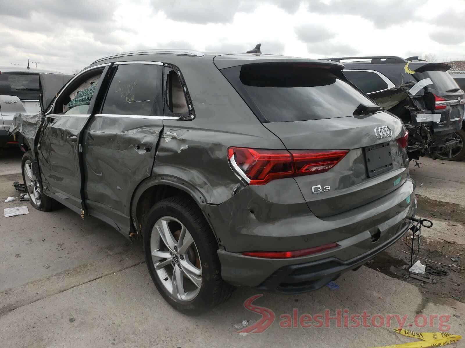 WA1EECF35L1038455 2020 AUDI Q3