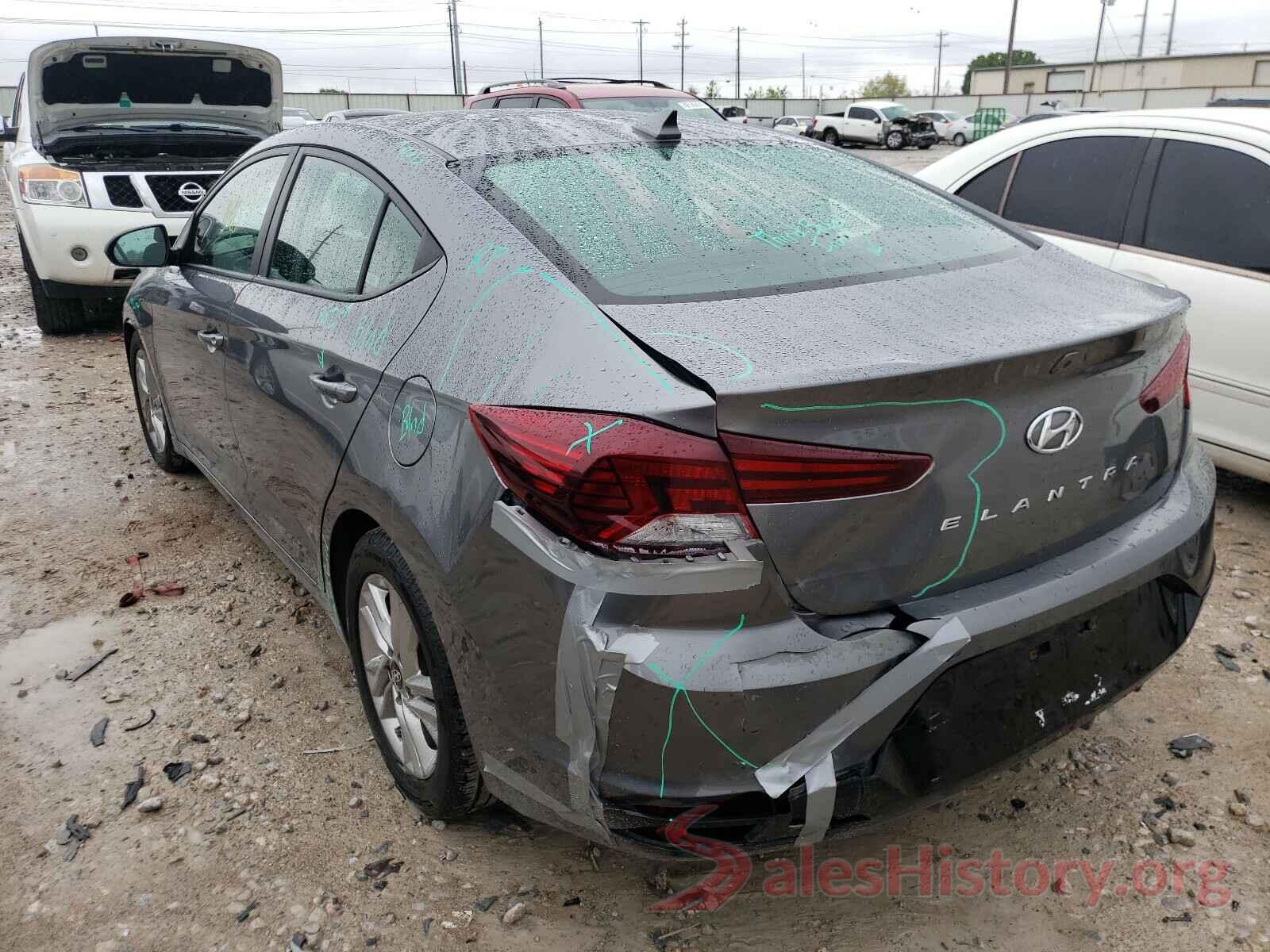 5NPD84LF9KH438121 2019 HYUNDAI ELANTRA