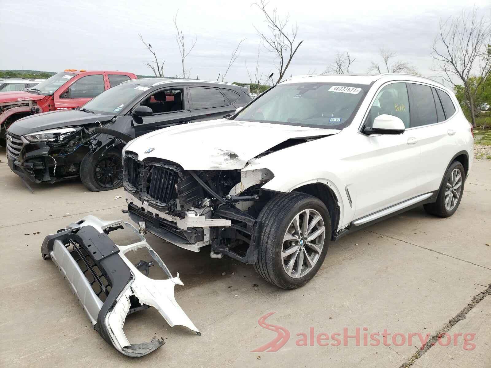 5UXTR7C56KLE93964 2019 BMW X3