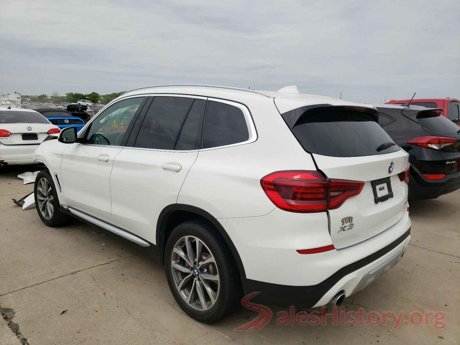 5UXTR7C56KLE93964 2019 BMW X3