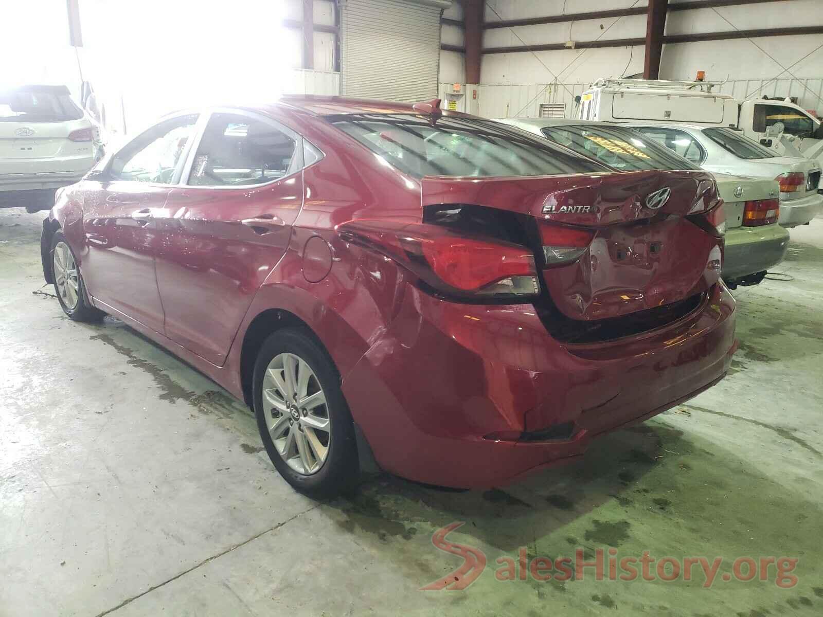 5NPDH4AE3GH710843 2016 HYUNDAI ELANTRA