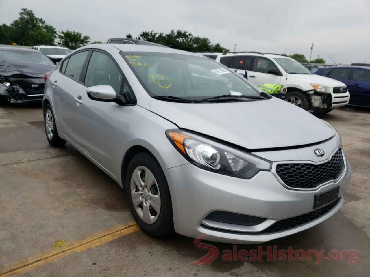 KNAFX4A66G5608602 2016 KIA FORTE