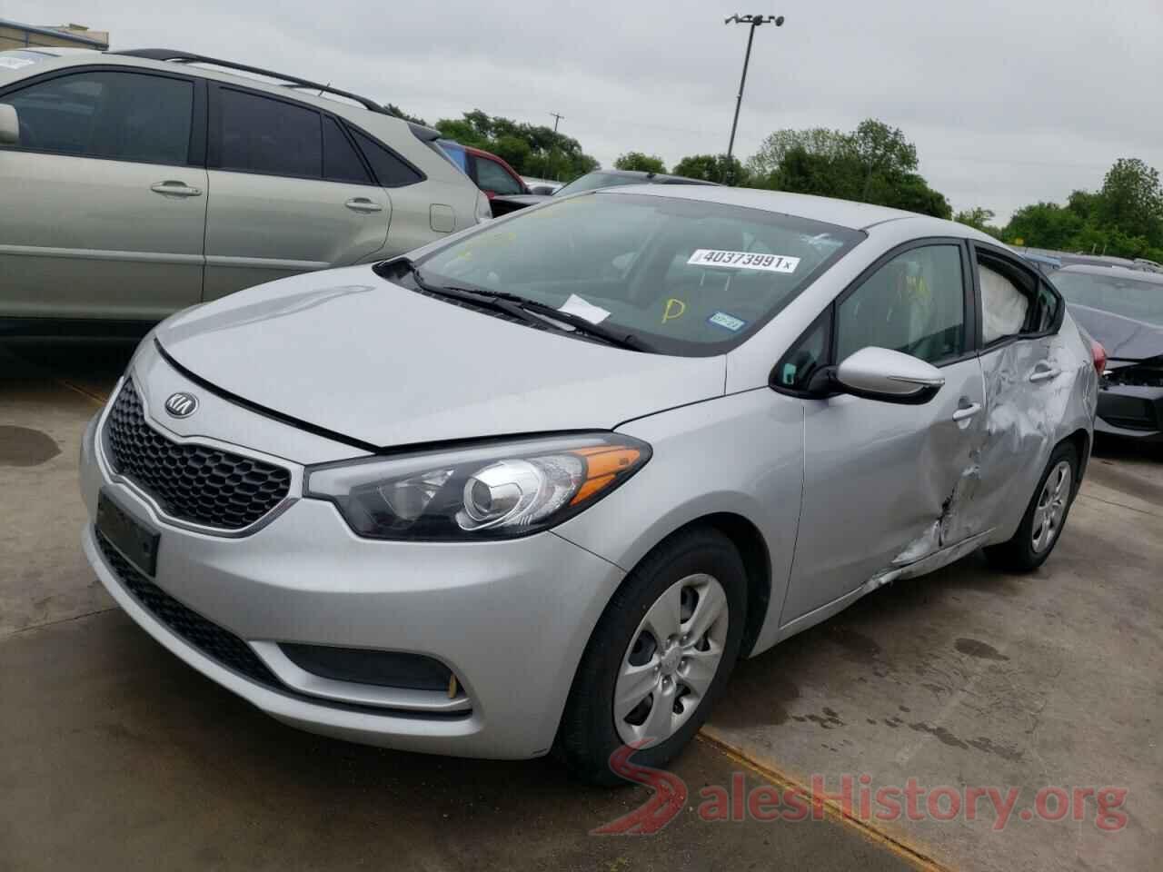 KNAFX4A66G5608602 2016 KIA FORTE