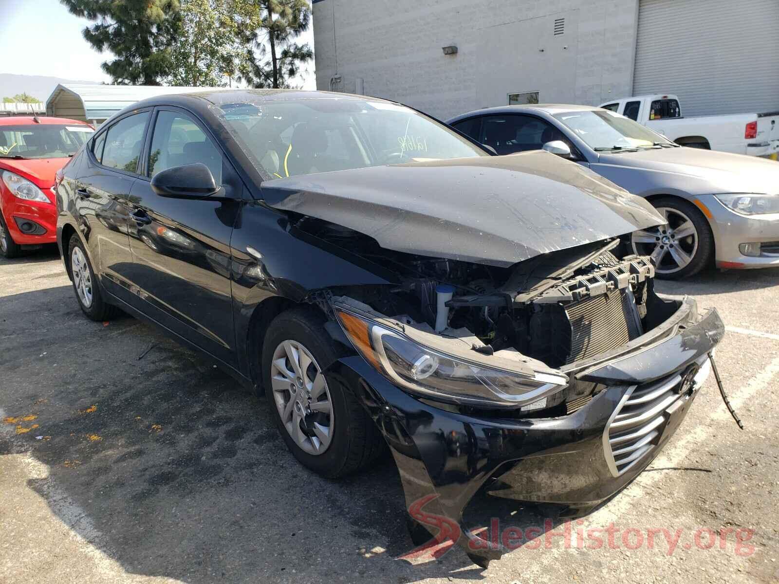 5NPD74LF4JH281759 2018 HYUNDAI ELANTRA