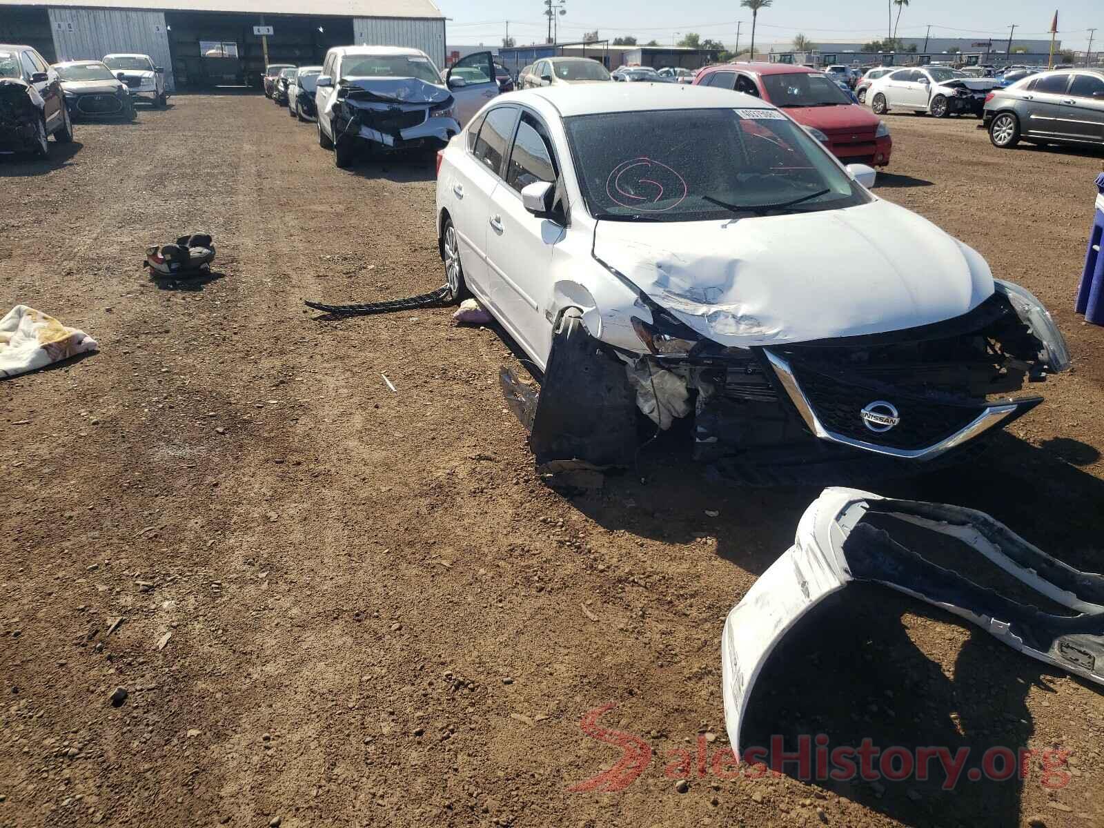 3N1AB7AP5HY408629 2017 NISSAN SENTRA