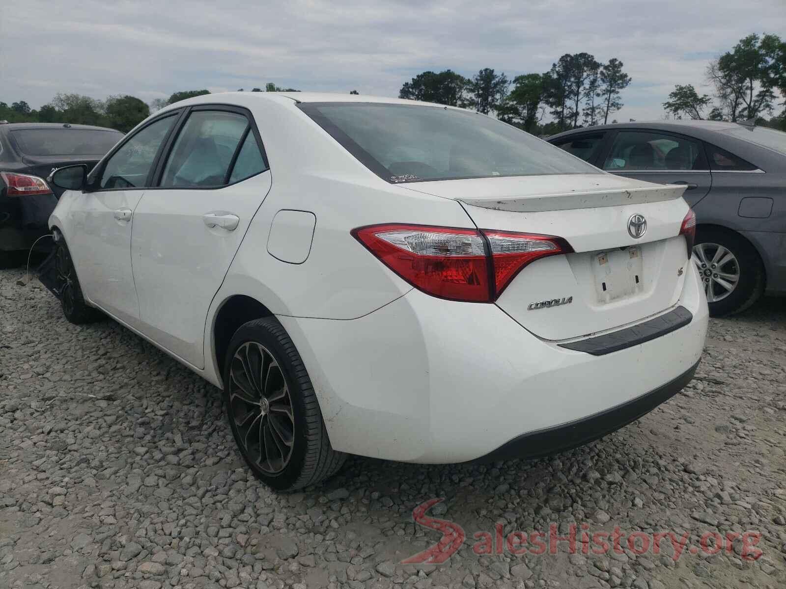 5YFBURHE5GP557391 2016 TOYOTA COROLLA