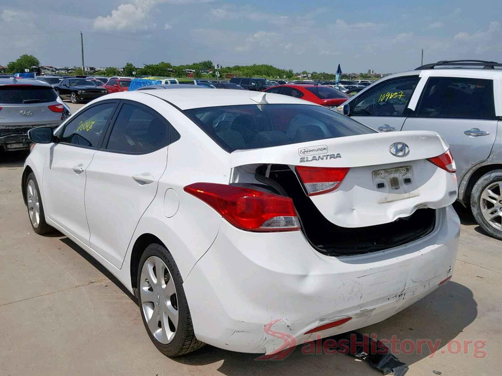 5NPDH4AE0CH137894 2012 HYUNDAI ELANTRA