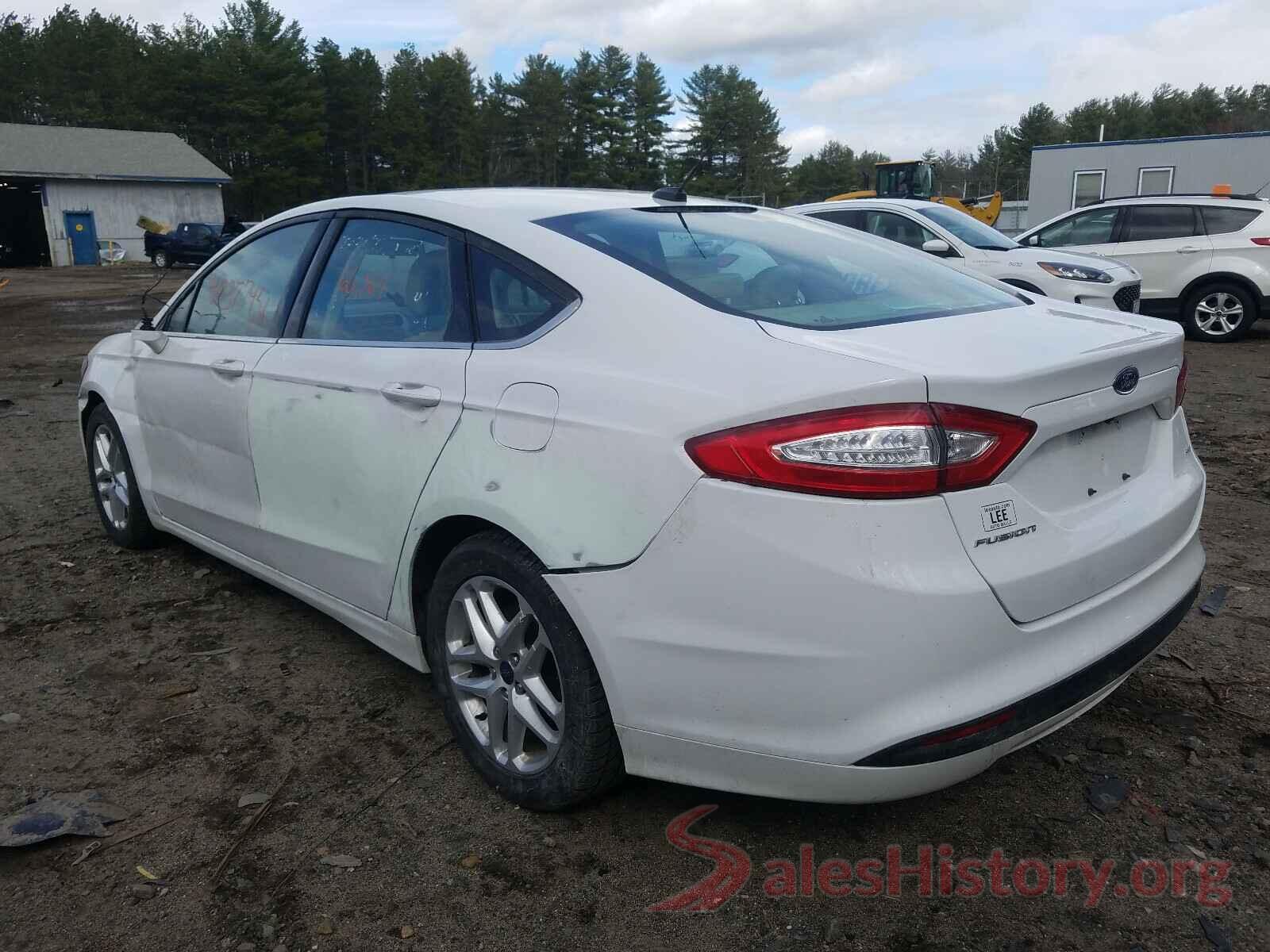 3FA6P0H7XGR343907 2016 FORD FUSION