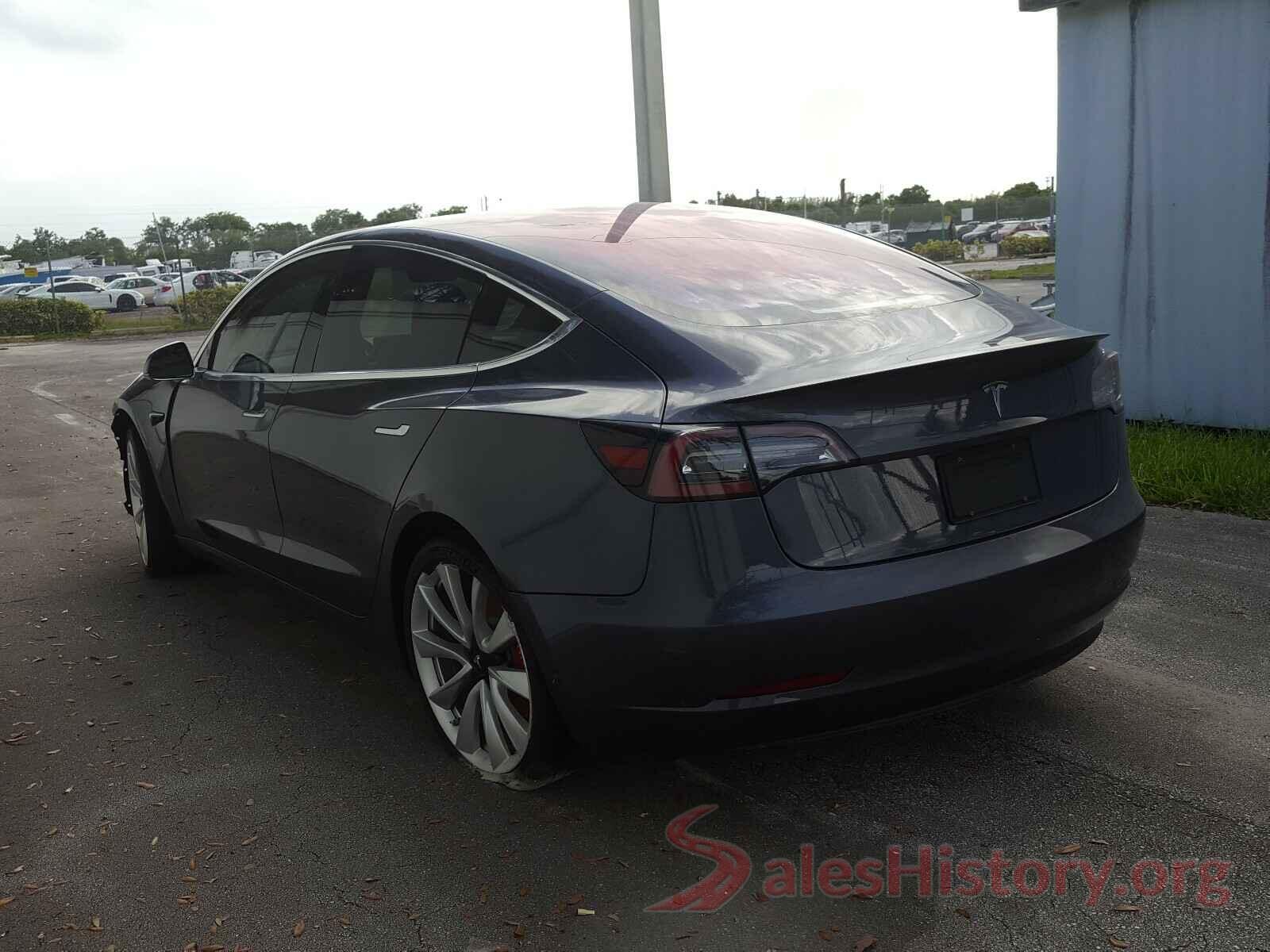 5YJ3E1EB2JF185962 2018 TESLA MODEL 3