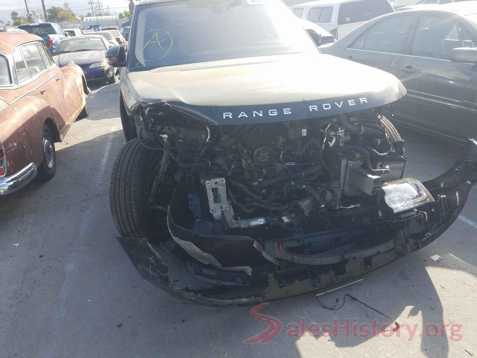 SALGR2FK3HA349158 2017 LAND ROVER RANGEROVER