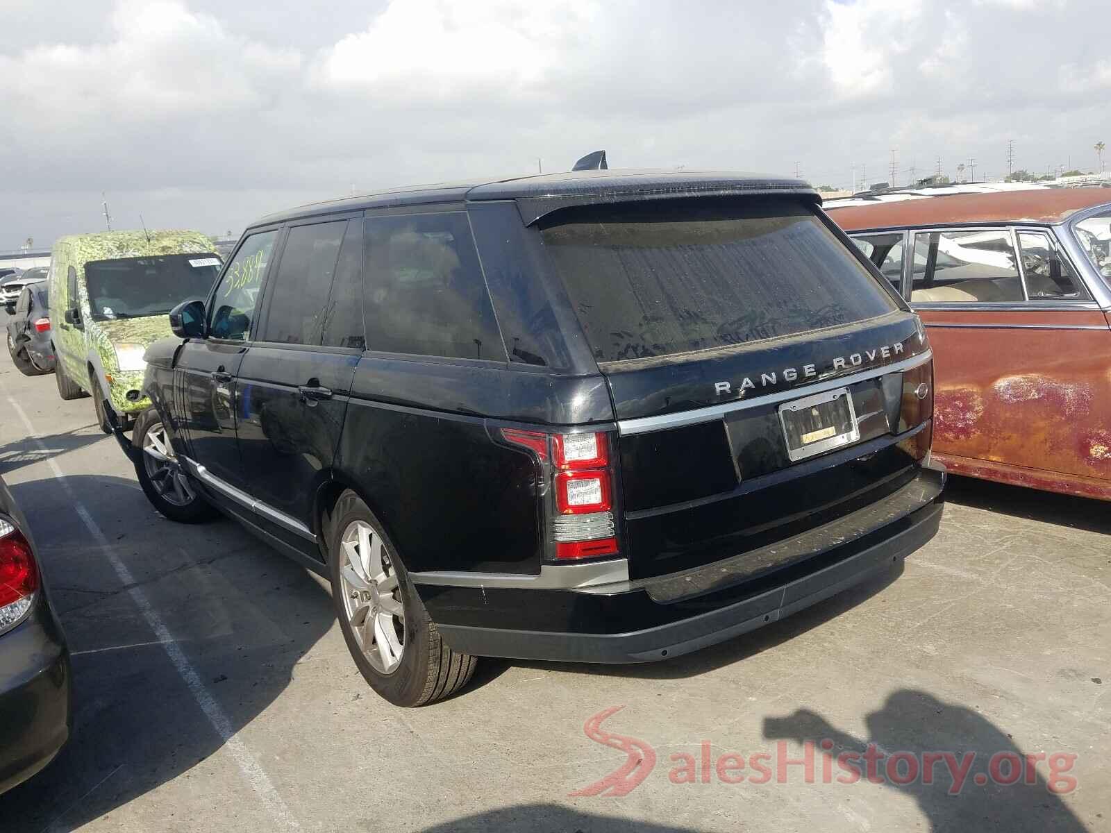 SALGR2FK3HA349158 2017 LAND ROVER RANGEROVER