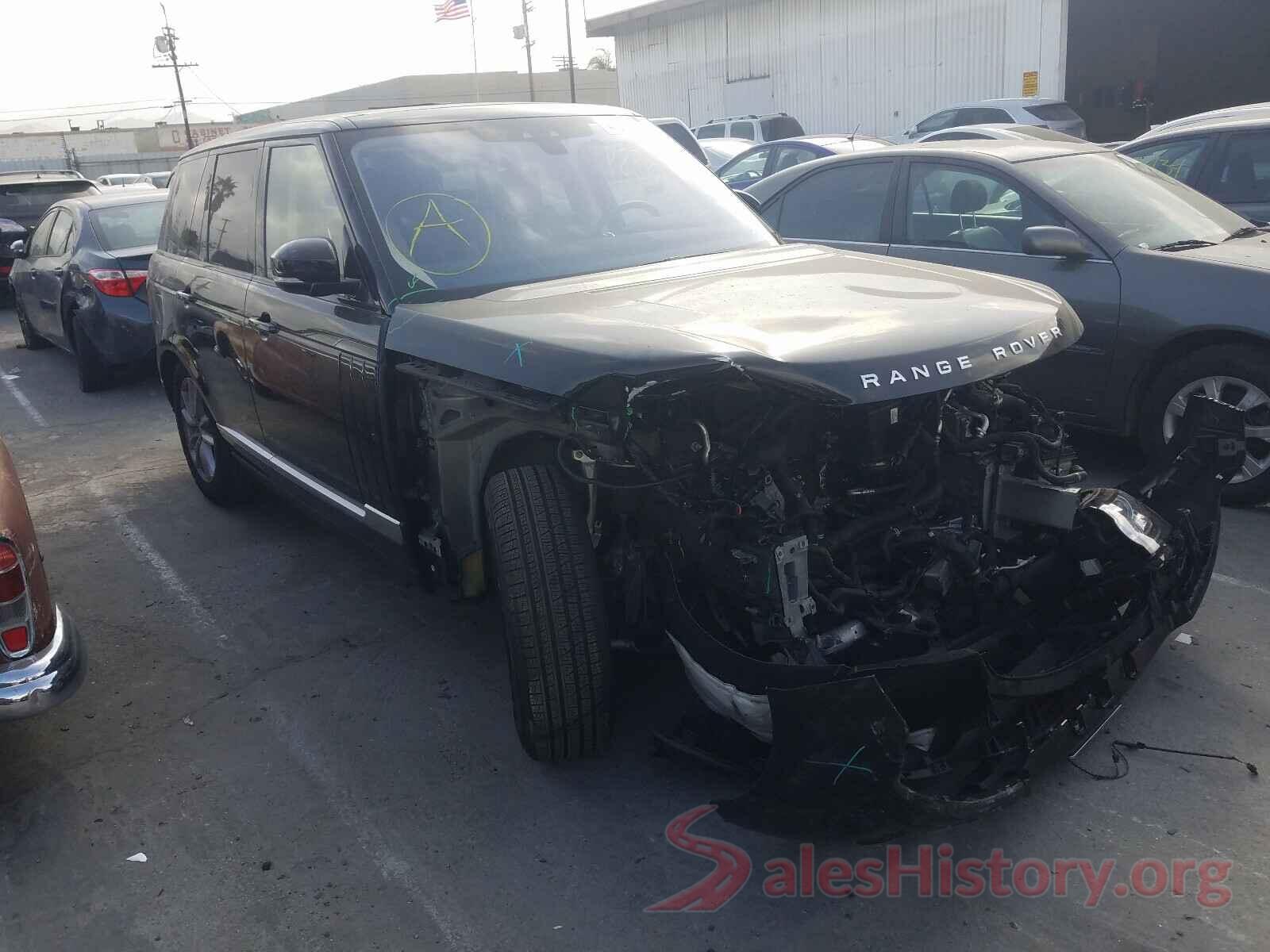 SALGR2FK3HA349158 2017 LAND ROVER RANGEROVER