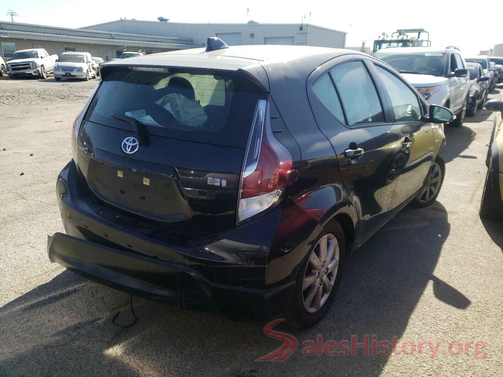 JTDKDTB38H1592470 2017 TOYOTA PRIUS