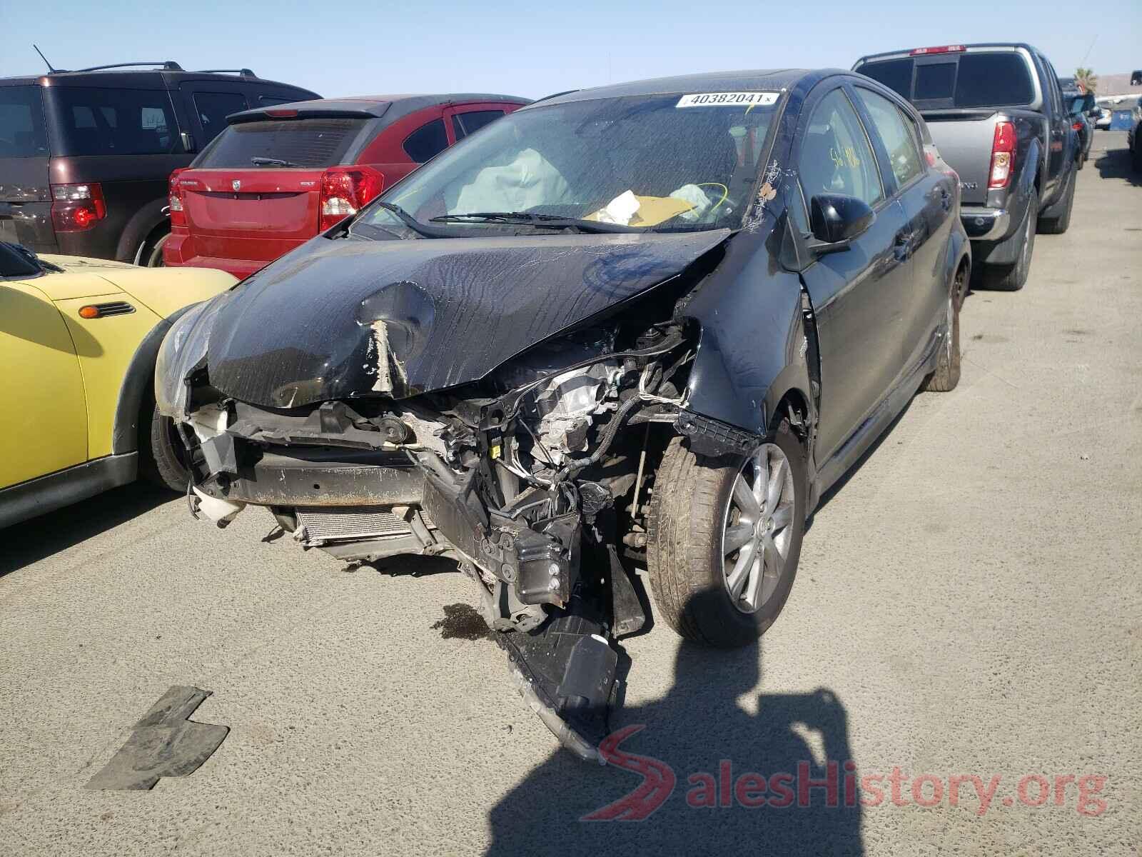 JTDKDTB38H1592470 2017 TOYOTA PRIUS