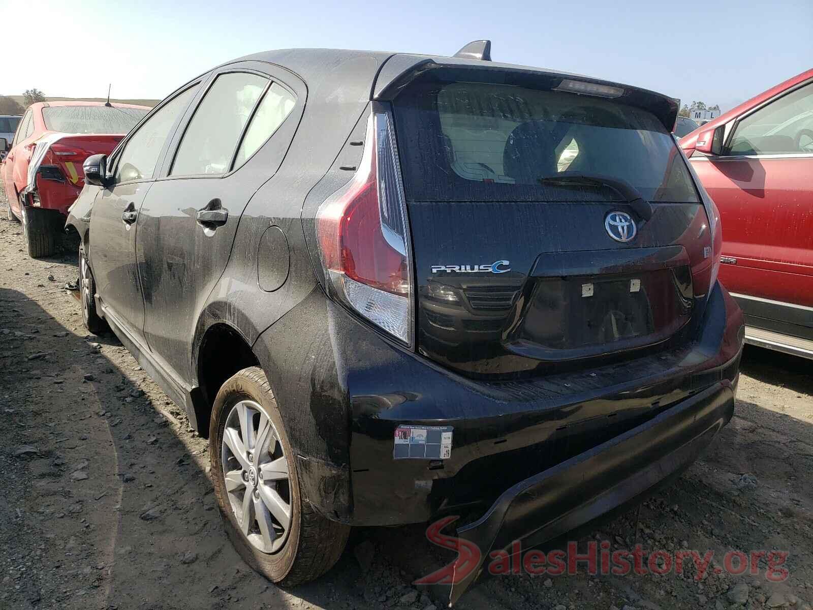 JTDKDTB38H1592470 2017 TOYOTA PRIUS