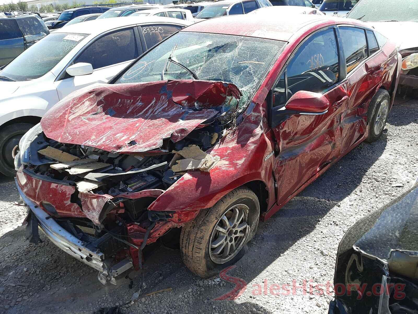 JTDKBRFUXG3506655 2016 TOYOTA PRIUS