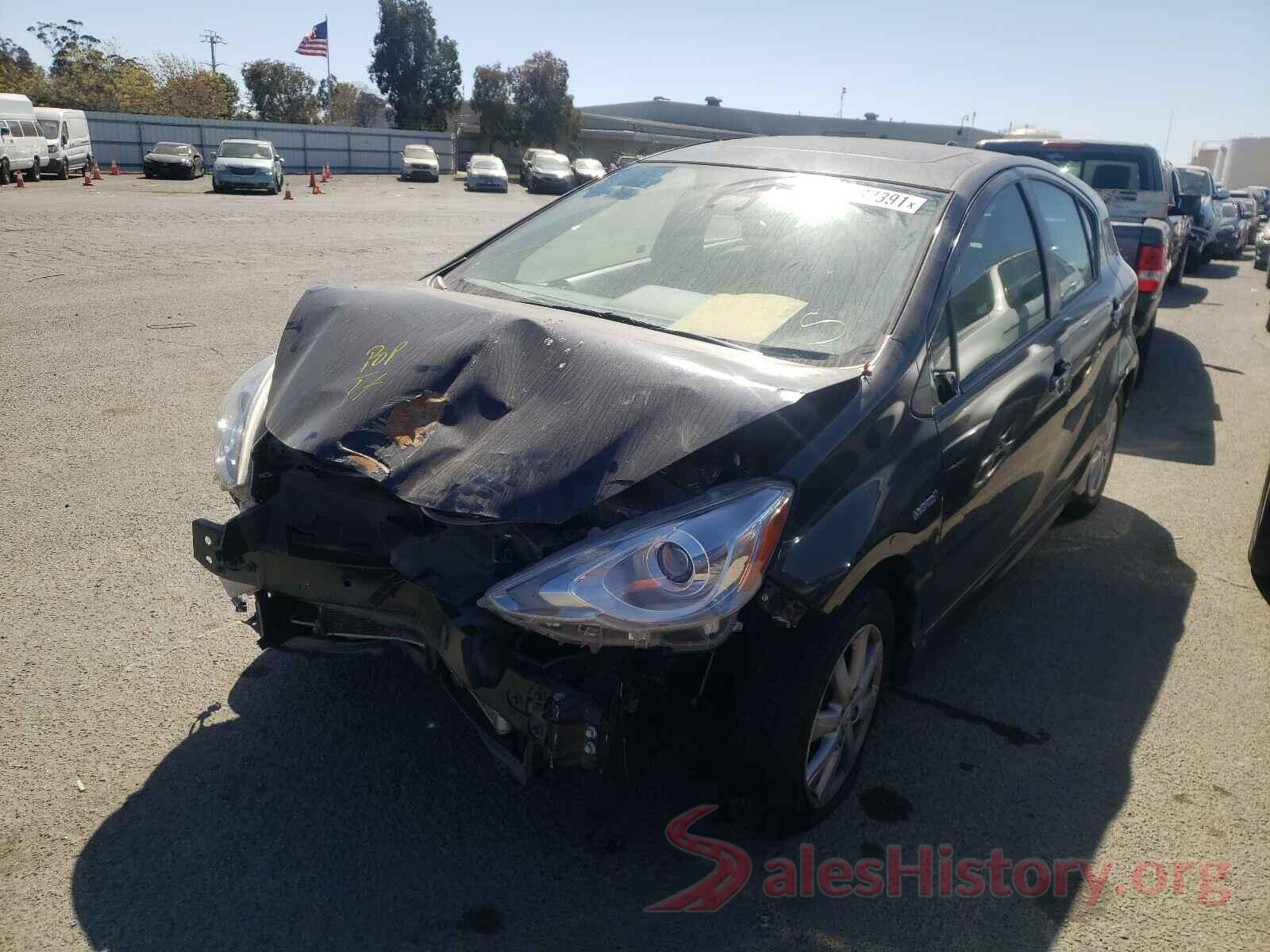 JTDKDTB32H1592058 2017 TOYOTA PRIUS