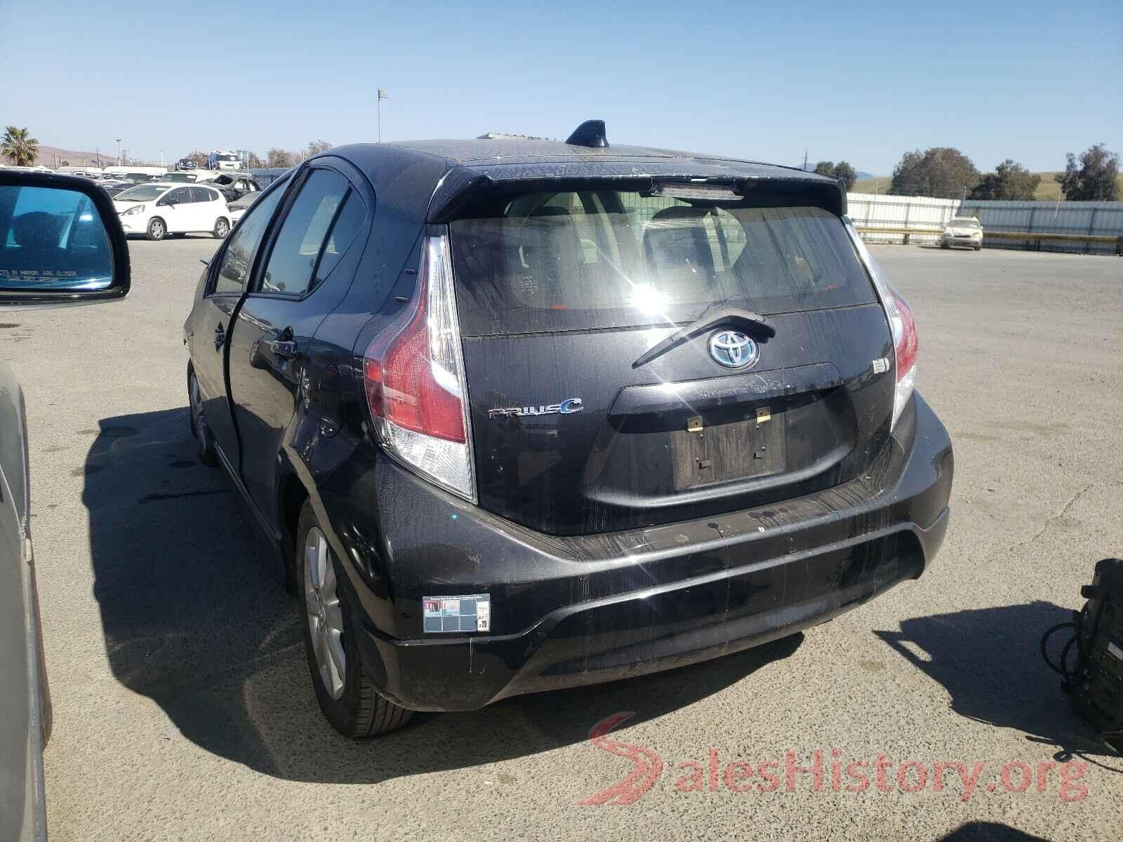 JTDKDTB32H1592058 2017 TOYOTA PRIUS