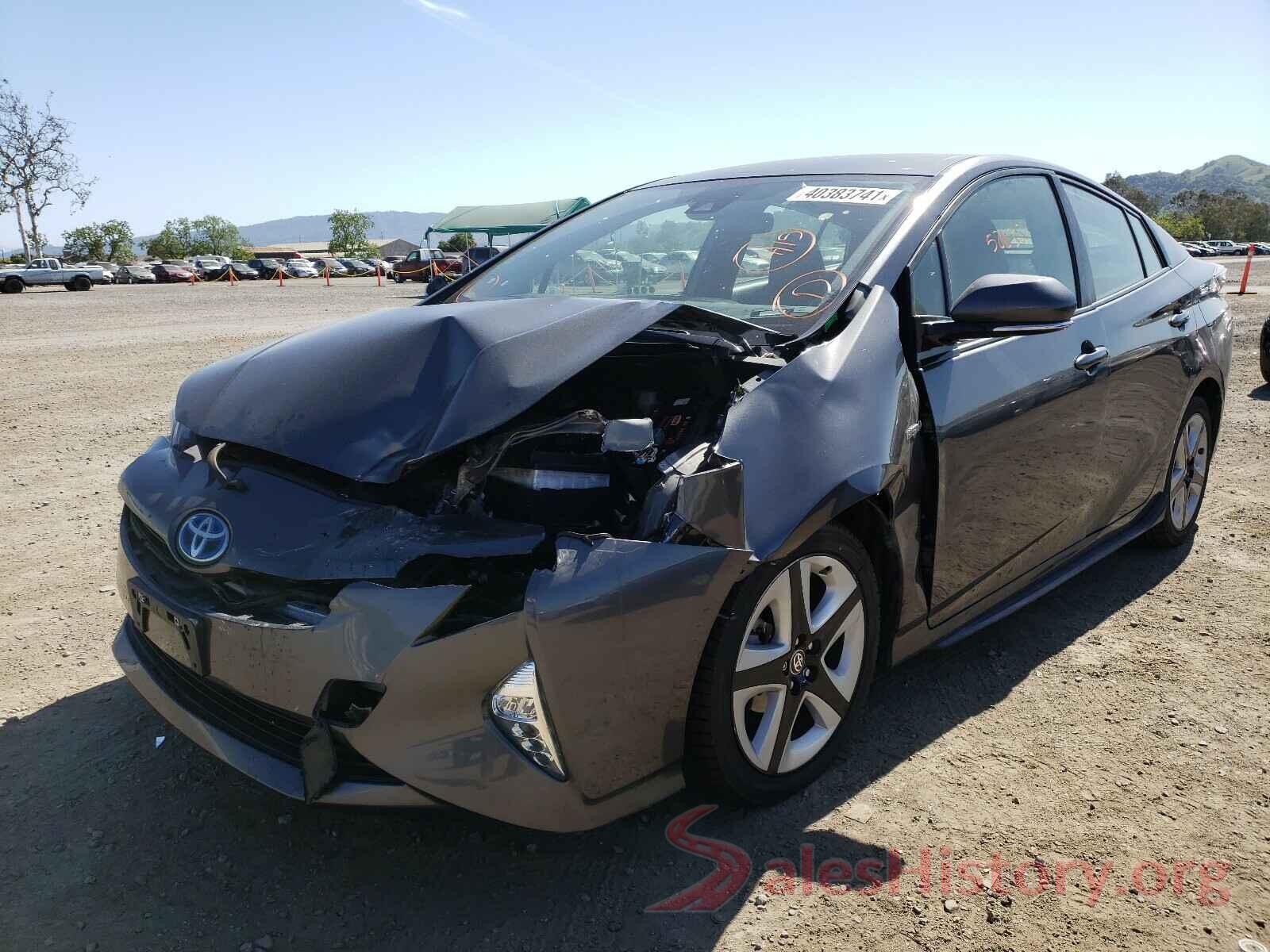 JTDKARFU6G3022422 2016 TOYOTA PRIUS