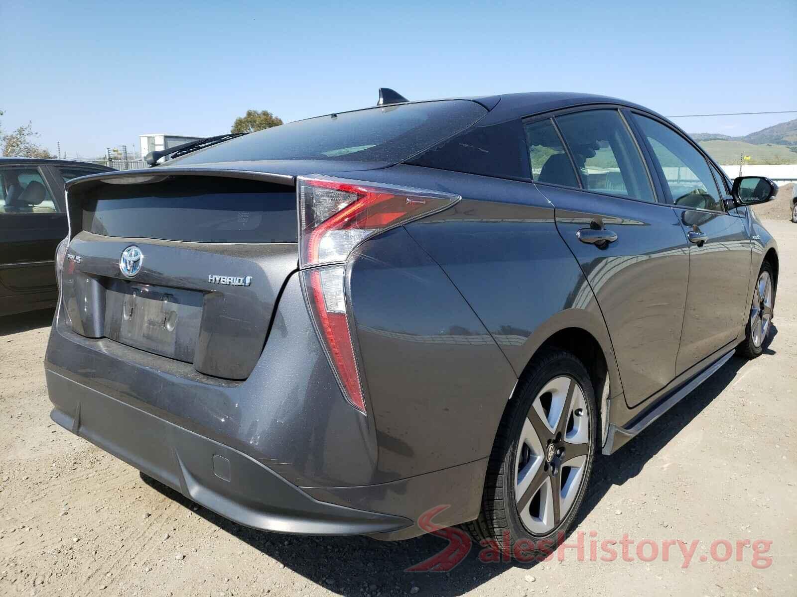 JTDKARFU6G3022422 2016 TOYOTA PRIUS