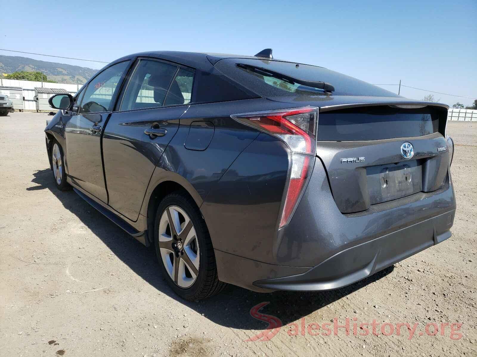 JTDKARFU6G3022422 2016 TOYOTA PRIUS