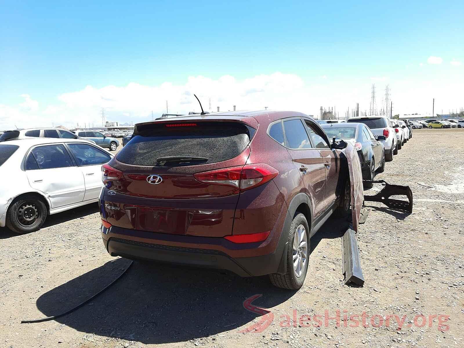 KM8J23A44HU378775 2017 HYUNDAI TUCSON