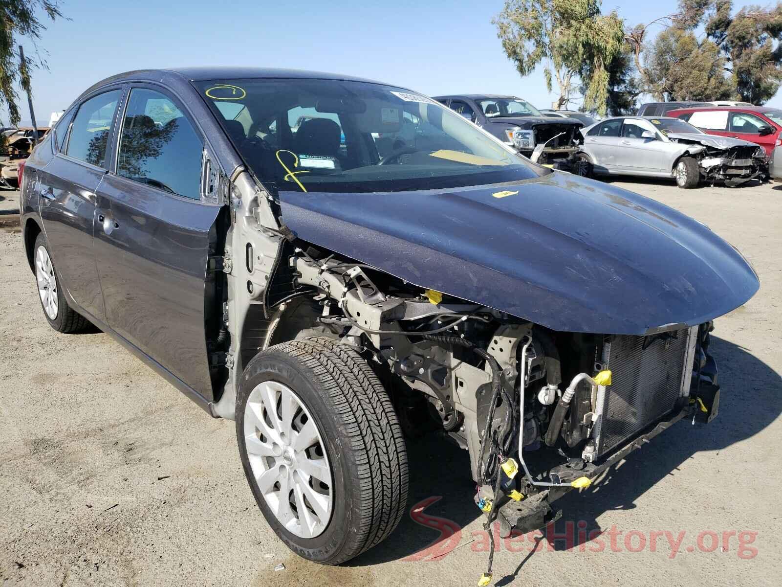 3N1AB7AP3KY377131 2019 NISSAN SENTRA