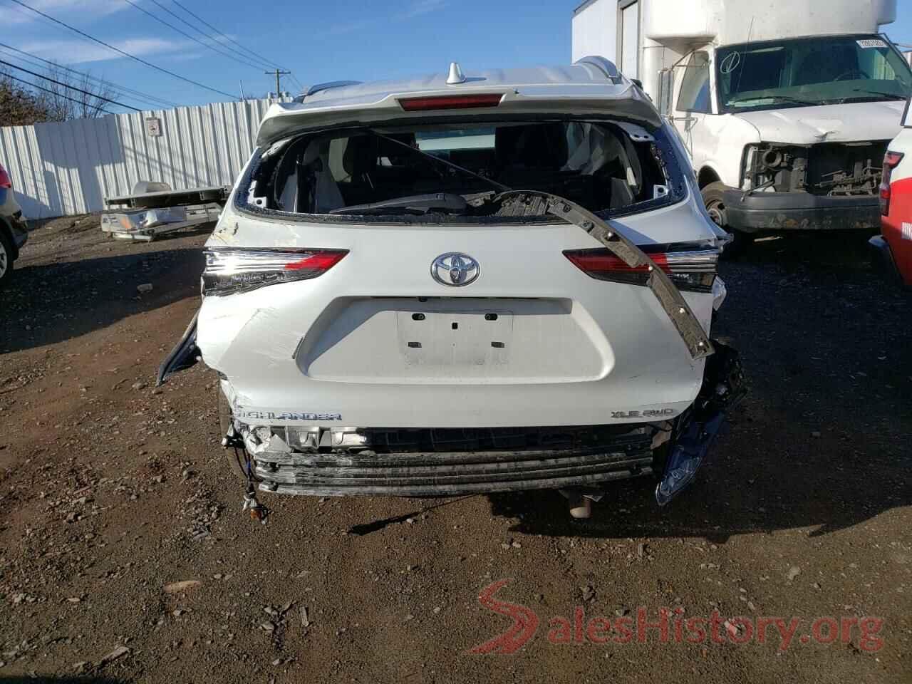 5TDGZRBH7NS220218 2022 TOYOTA HIGHLANDER