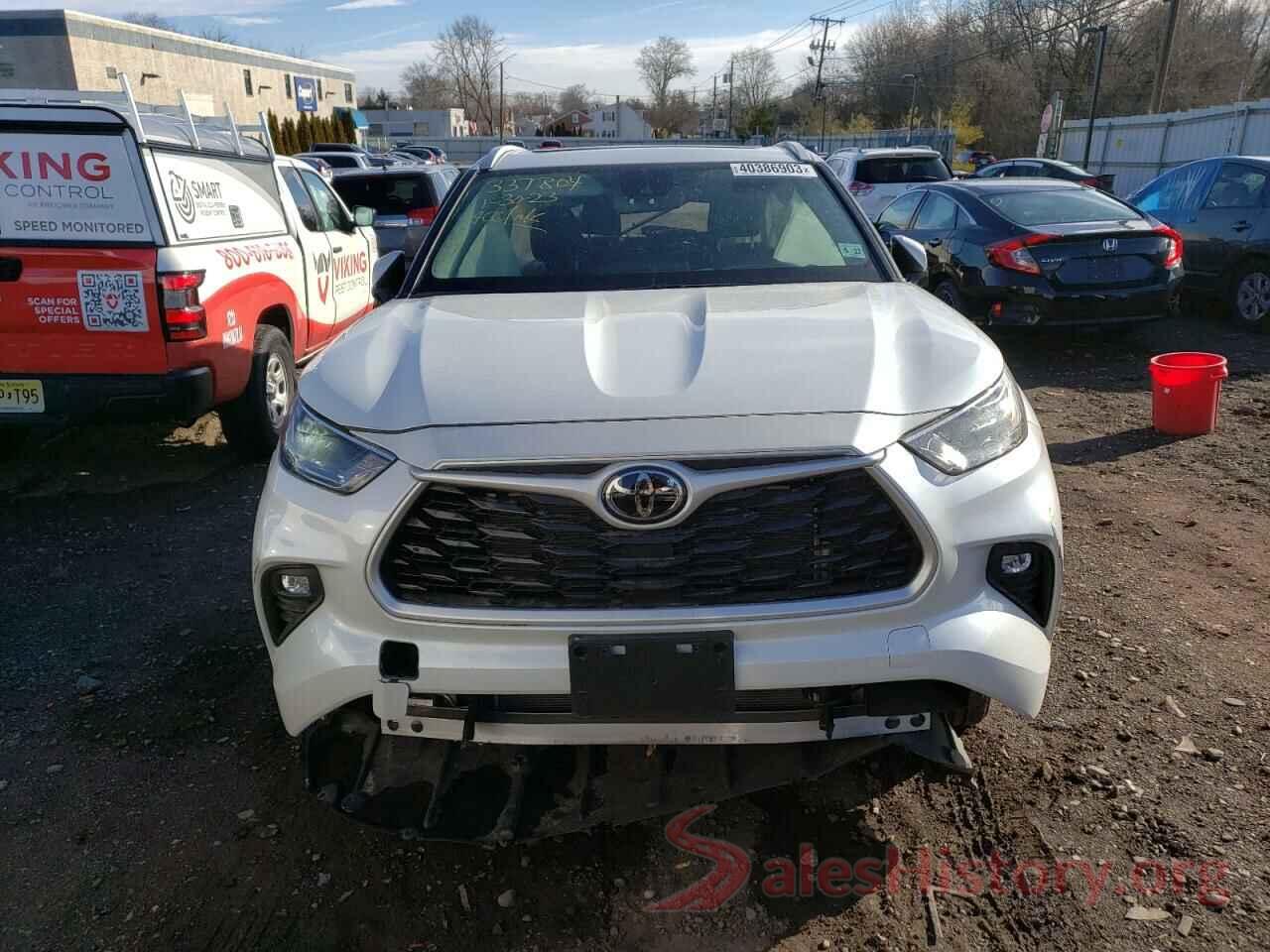 5TDGZRBH7NS220218 2022 TOYOTA HIGHLANDER